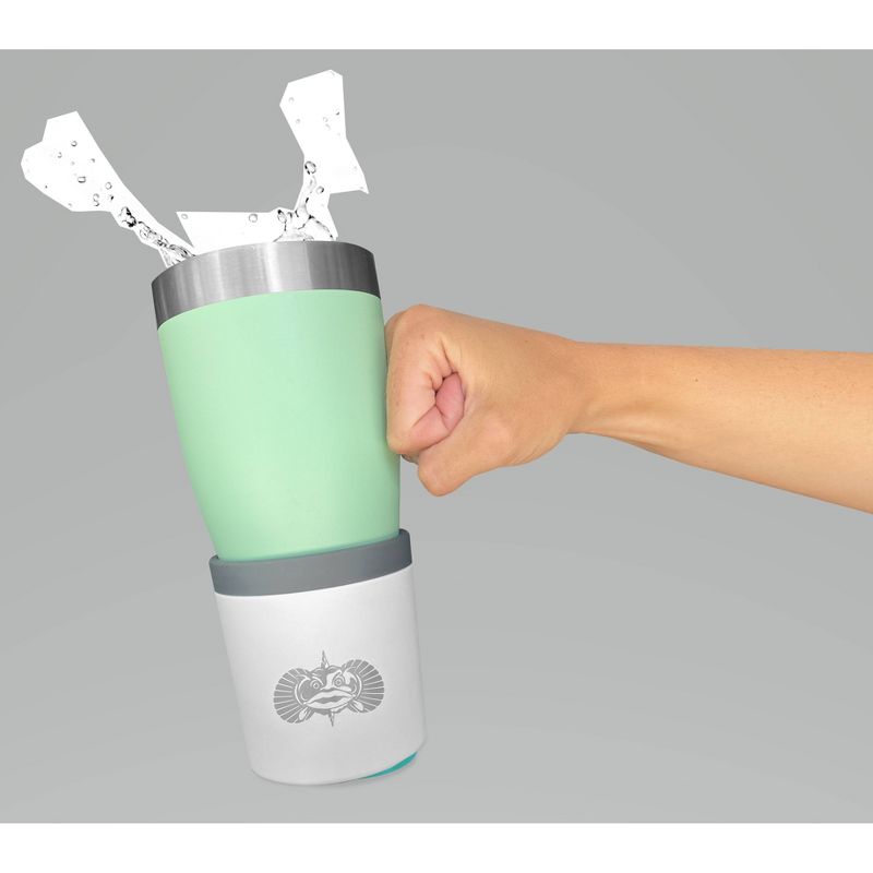 Toadfish Non-tipping Anchor Cup & Bottle Holder – White