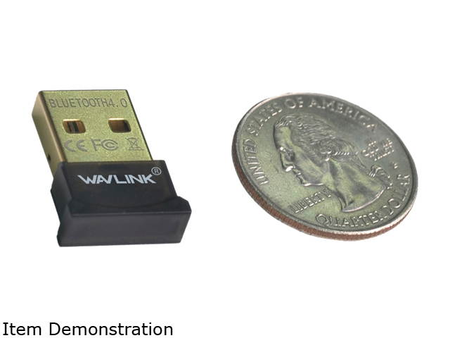 Wavlink Nano Wireless Bluetooth CSR 4.0 Dongle Adapter Bluetooth V4.0 USB Adapter CSR Chip Dongle Stick EDR USB 2.0 Dual-Mode Support Bluetooth Voice data/Music/Printer for laptop/Pad/Headser/BTMpblie