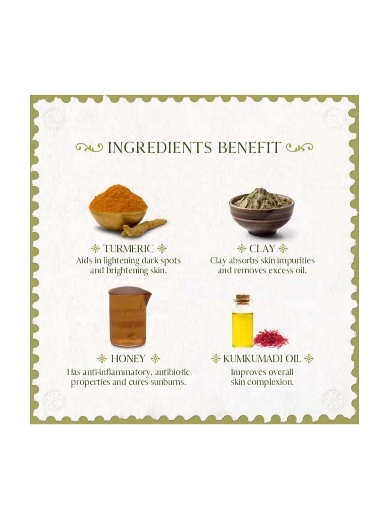 Old School Rituals Hand-Pounded Turmeric & Wild Honey Clay Mask - 50 gm