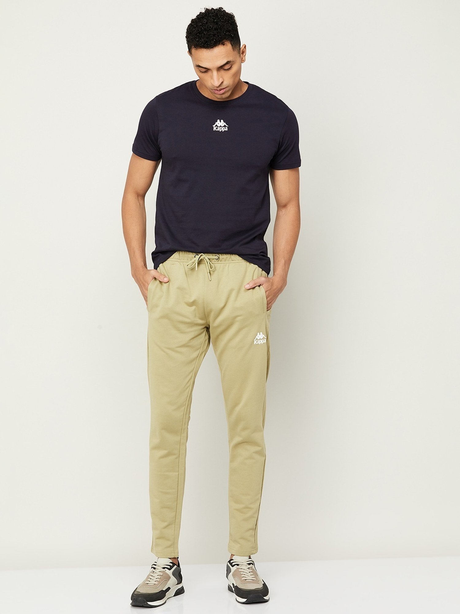 KAPPA Navy Regular Fit T-Shirt