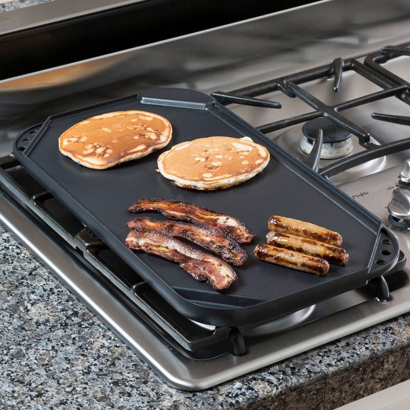 Ecolution Kitchen Extras Double Burner Reversible Grill/Griddle