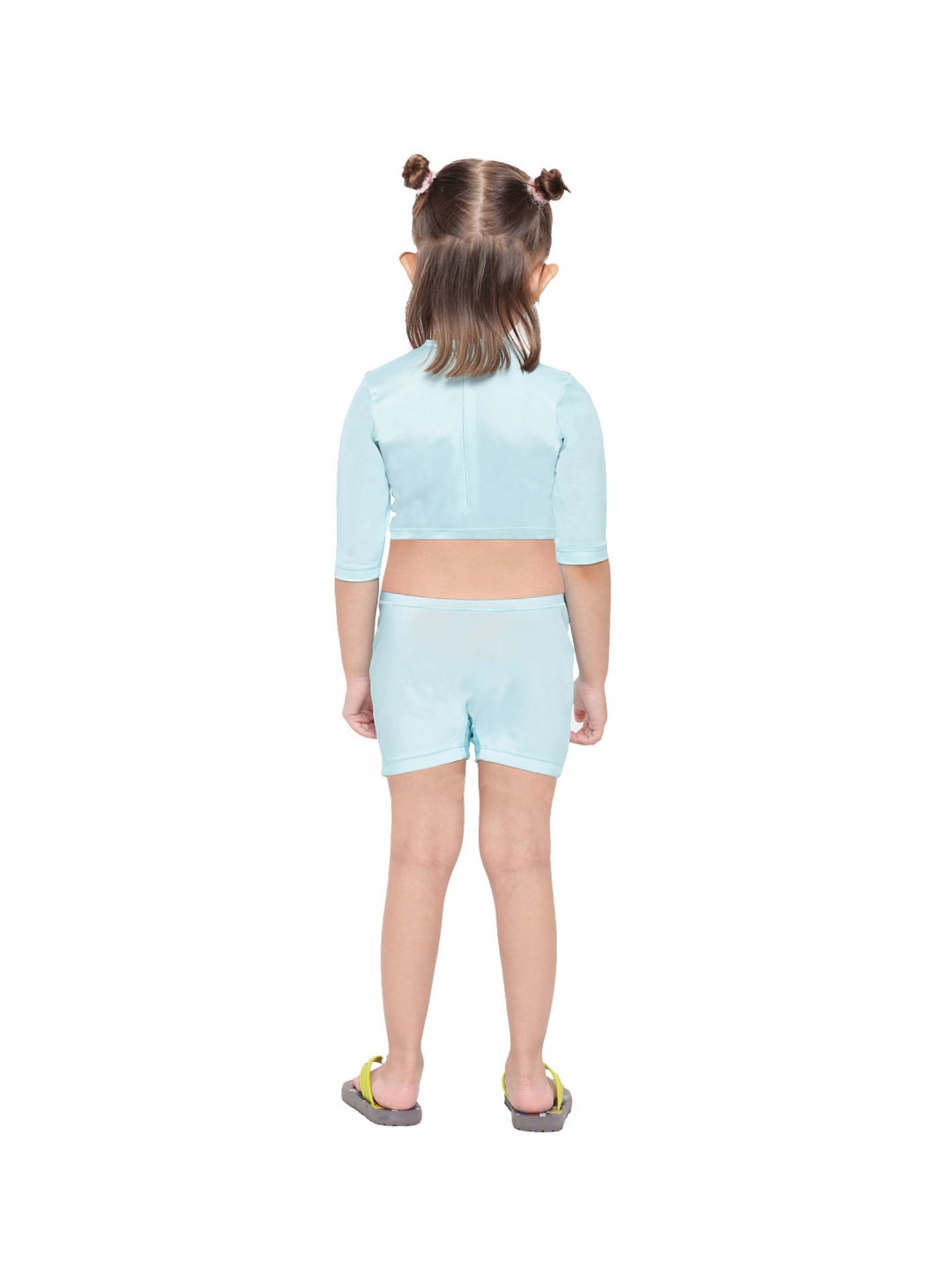 IO Kids Blue Printed Top with Shorts