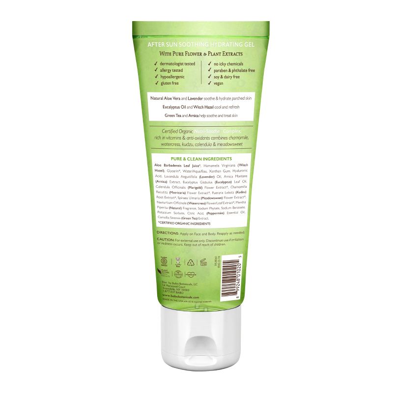 Babo Botanicals Cucumber and Aloe After Sun Treatments - 8 fl oz