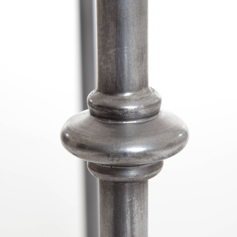 Berlin Solid Marble Side Table White - Finch