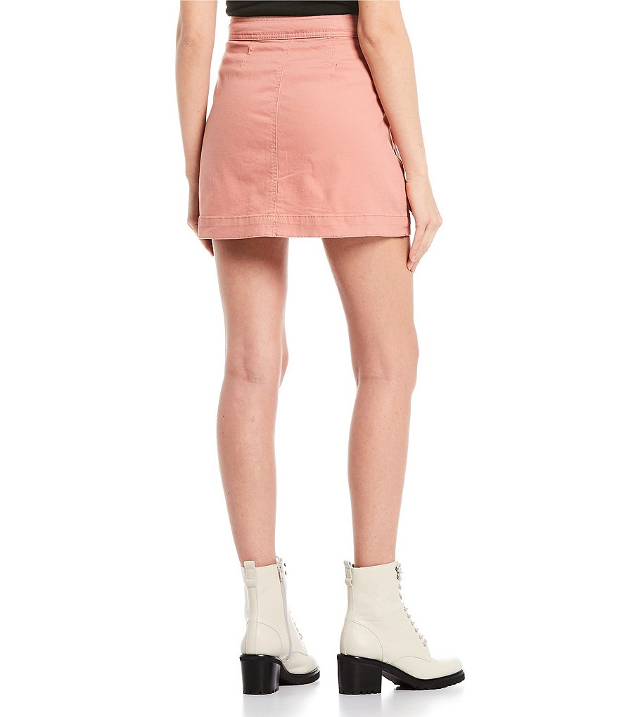 June & Hudson Side Slit Maxi Skirt