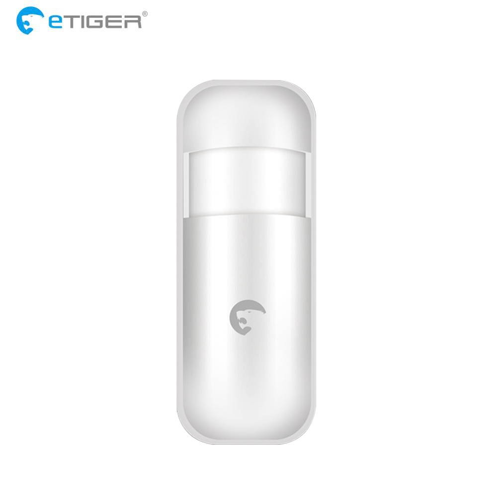 eTiger ES-CD1A Wireless Curtain PIR Motion Detector 433Mhz Window Infrared PIR Sensor for eTiger Home Burglar Security Alarm system S4 S3B V2