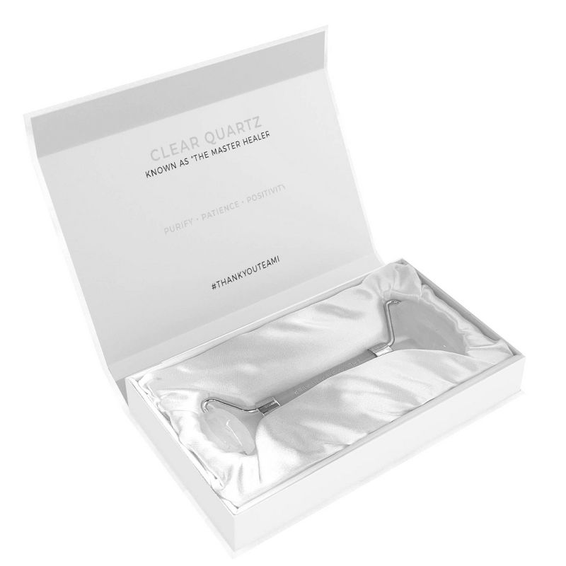 Teami Clear Quartz Facial Roller - 1ct