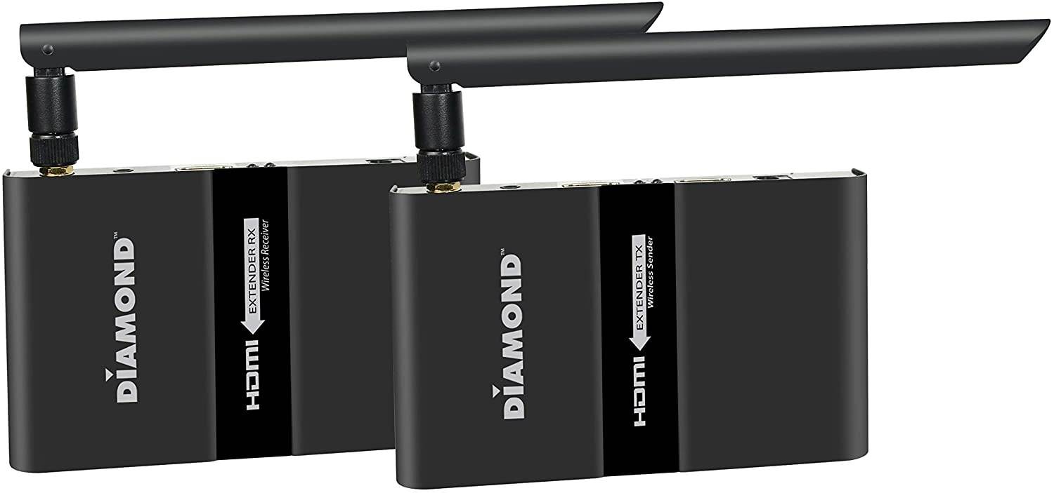 Diamond Multi- Channel 2X2 Wireless HDMI 5GHz Kit, Stream HD 1080P Video/Audio up to 150 ft from Any HDMI Source to HDTV/Monitor/Projector (VS300M)