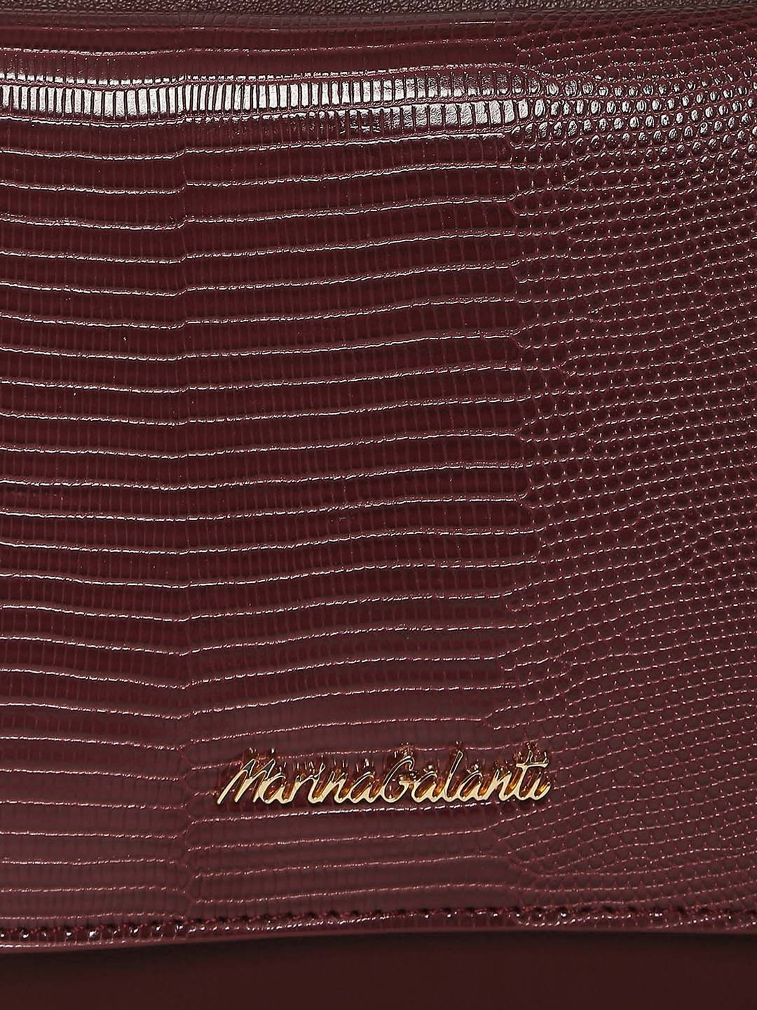 Marina Galanti Wine Midnight Sonata Soft Handbag