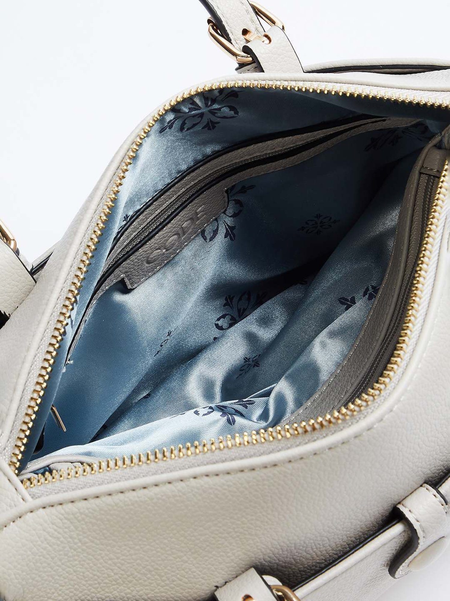 Code by Lifestyle Grey Textured Handbag