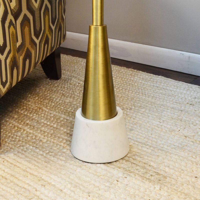 Barclay Small Drink Accent Table Gold - Carolina Chair & Table