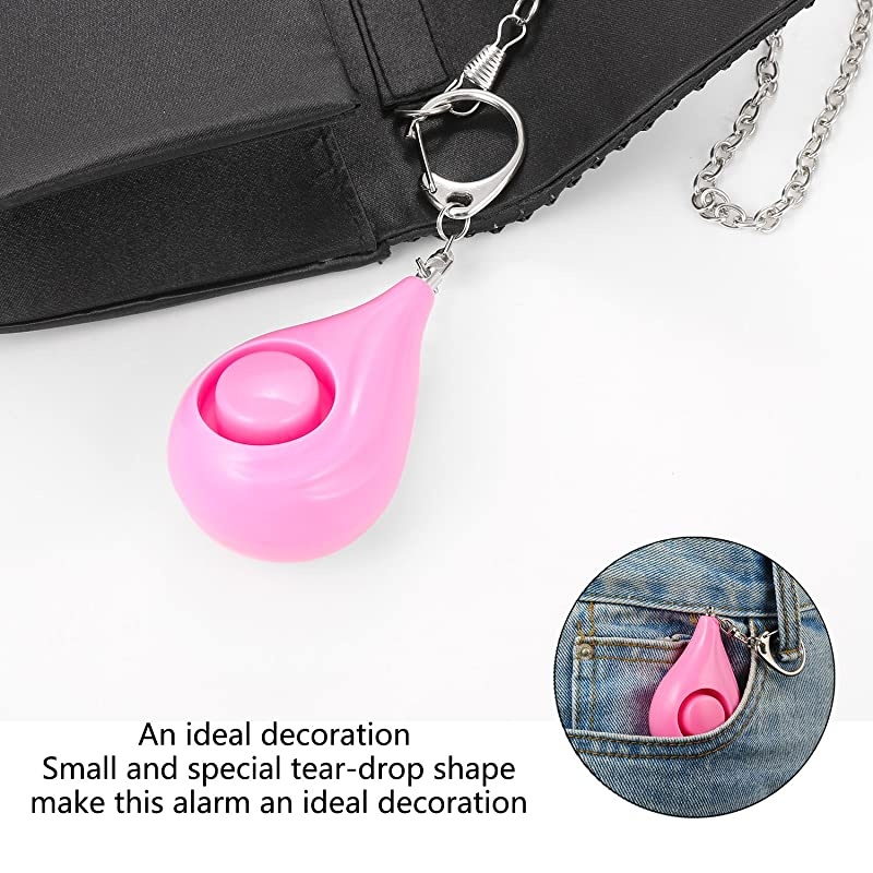 Safesound Personal Alarm  130db Personal Alarm Keychain with Batteries Included Personal Alarms for Women Elders Children