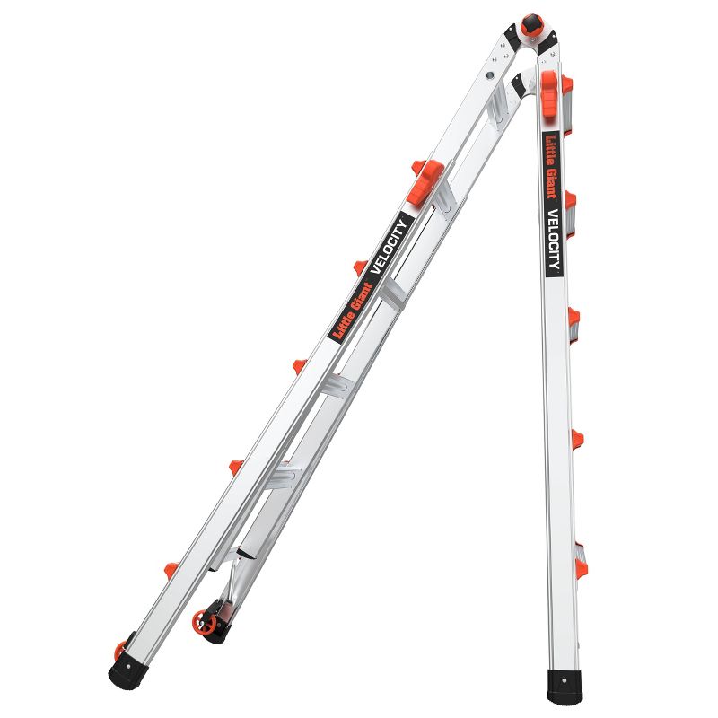 Little Giant Ladder Systems 300 lb ANSI Type IA rated Aluminum Ladder Gray