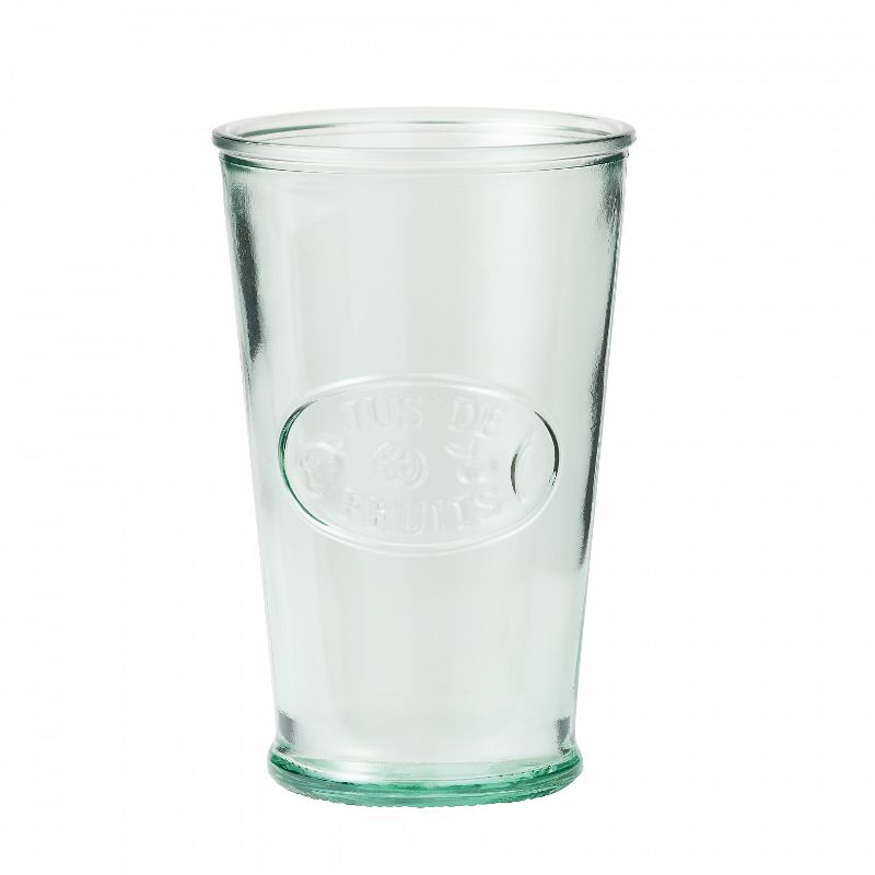 Amici Home Italian Recycled Green Juice Glass, 11oz, Set of 6