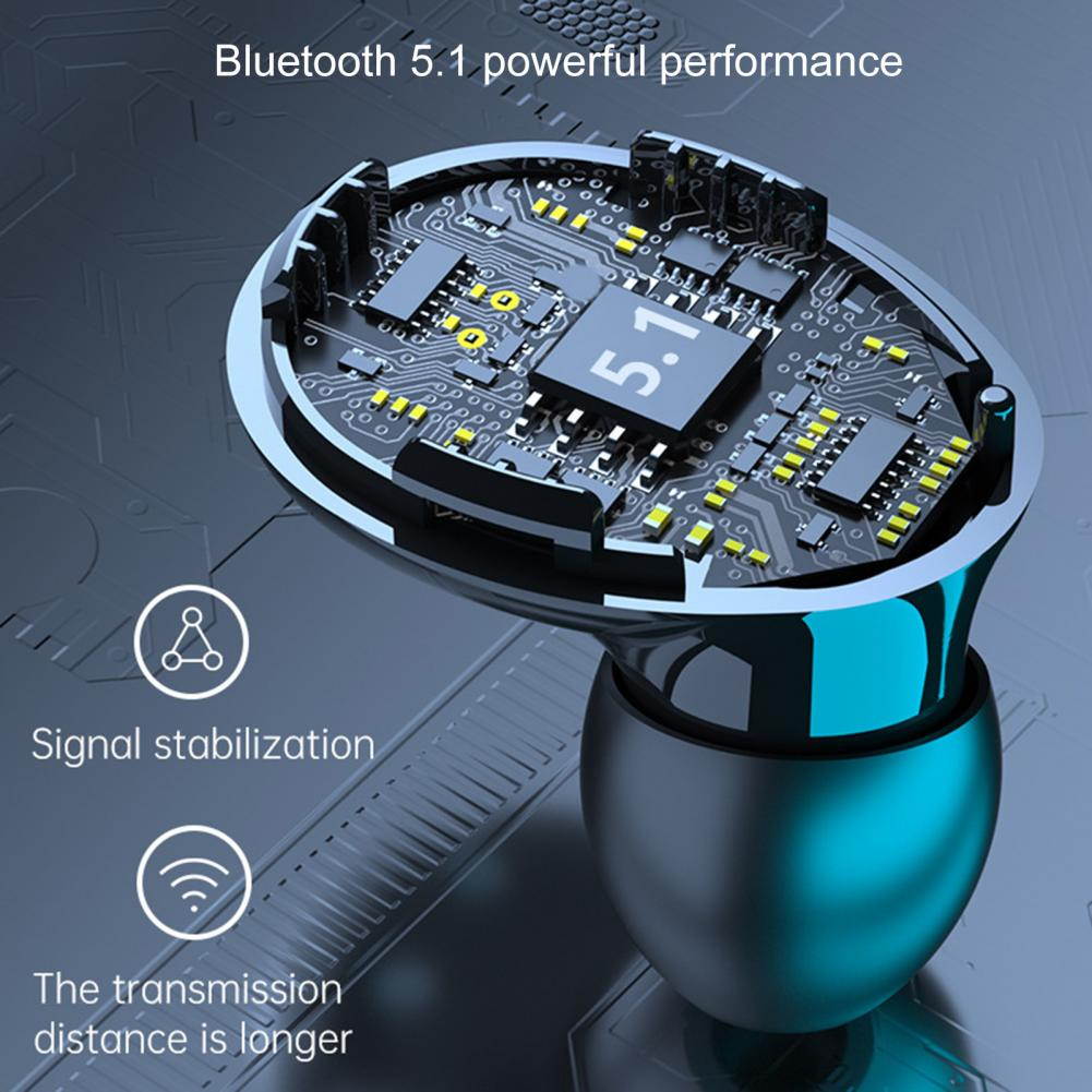 TWS Wireless Bluetooth Earphones Bluetooth 5.1 Smart-touch In-ear Wireless Earbuds with Charger Box Headset HD Headphones