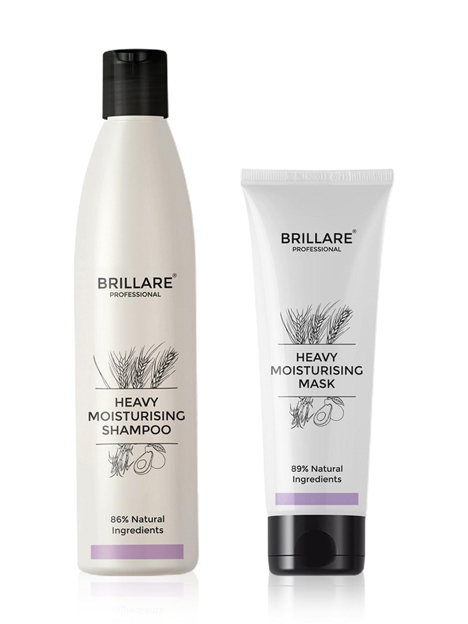 Brillare Heavy Moisturising Shampoo & Heavy Moisturising Mask Combo