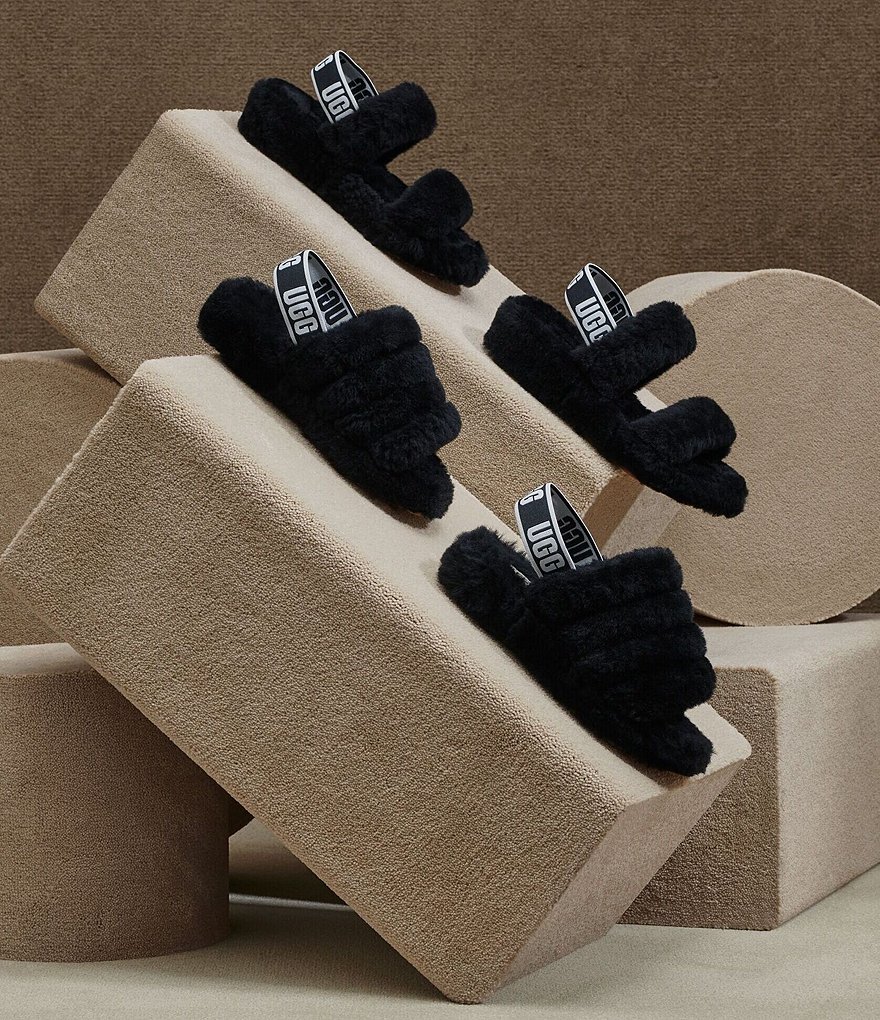 UGG&reg; Oh Yeah Fur Slides