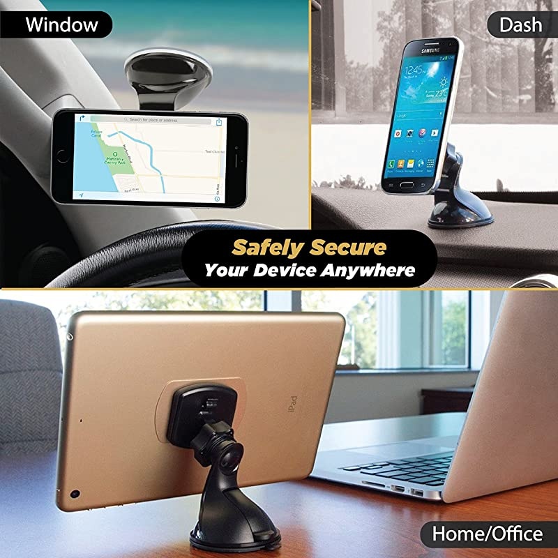 MAGWSM2 Magicmount Universal Magnetic PhoneGps Suction Cup Mount for The Car Home or Office