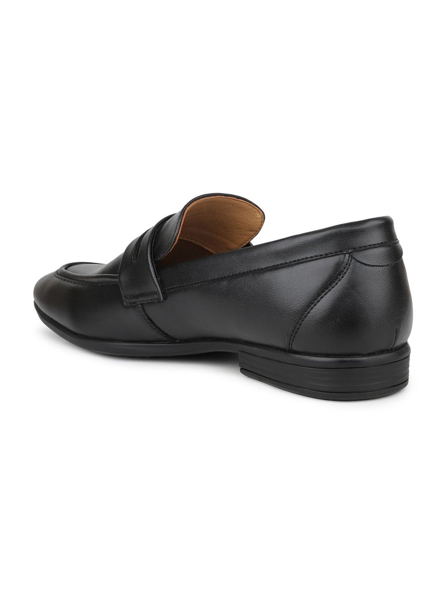 Privo by Inc.5 Men's Black Formal Loafers