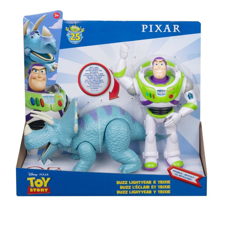 Disney Pixar Toy Story Buzz Lightyear and Trixie 2pk