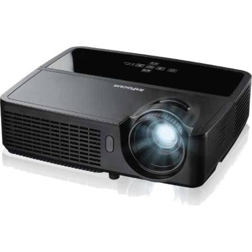 InFocus IN122A 800 x 600 SVGA 3500 Lumens, Contrast Ratio 15000:1, HDMI Connections, 2W Speaker, Instant on/off, DLP 3D Ready Projector