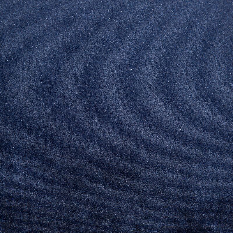 Set of 2 26" Midas Contemporary Counter Height Barstool Gold with Blue Velvet Cushion - Lumisource