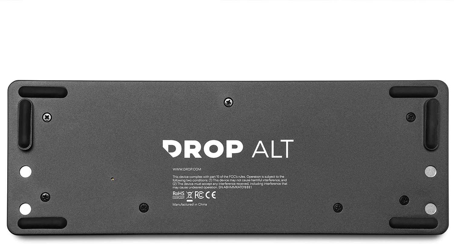 Drop ALT Mechanical Keyboard &mdash; 65% (67 Key) Gaming Keyboard, Hot-Swap Switches, Programmable Macros, RGB LED Backlighting, USB-C, Doubleshot PBT, Aluminum Frame (Cherry MX Brown, Black)