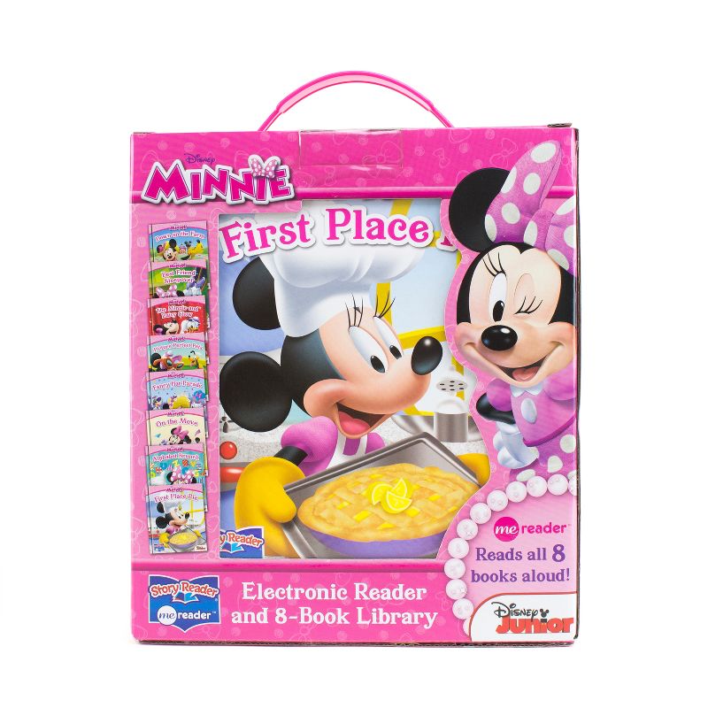 Disney Minnie Mouse Electronic Me Reader Story Reader and 8-book Boxed Set