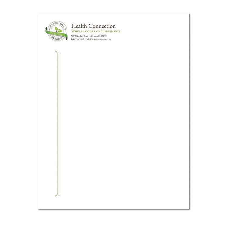 Southworth 25% Cotton Business Paper White w/Red Rules 20 lb Wove 8-1/2 x 11 500/Bx FSC 403CR