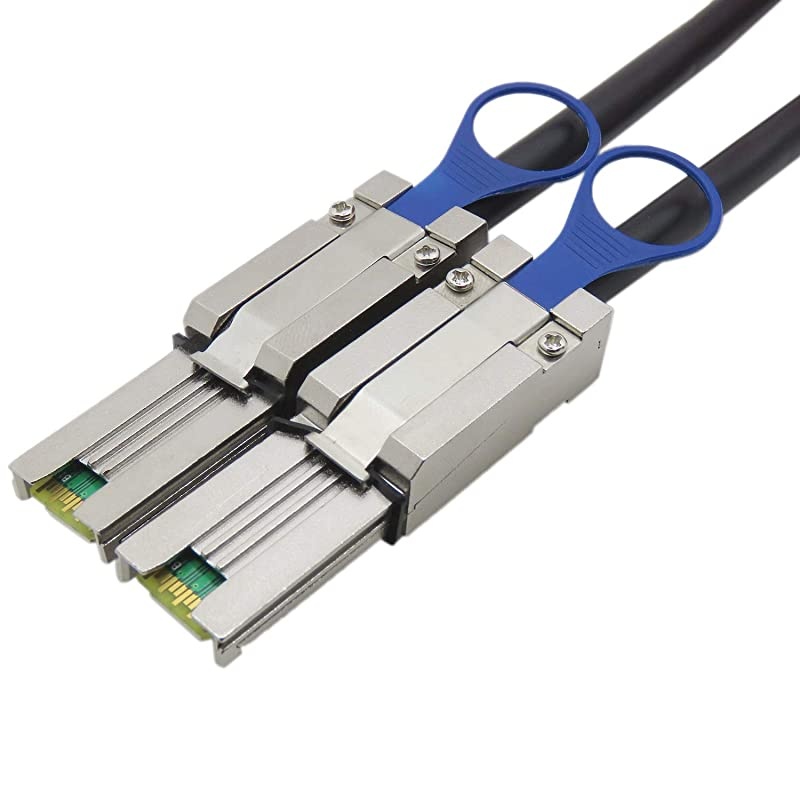 Mini SAS26P SFF8088 to SFF8088 1M External Cable Attached SCSI