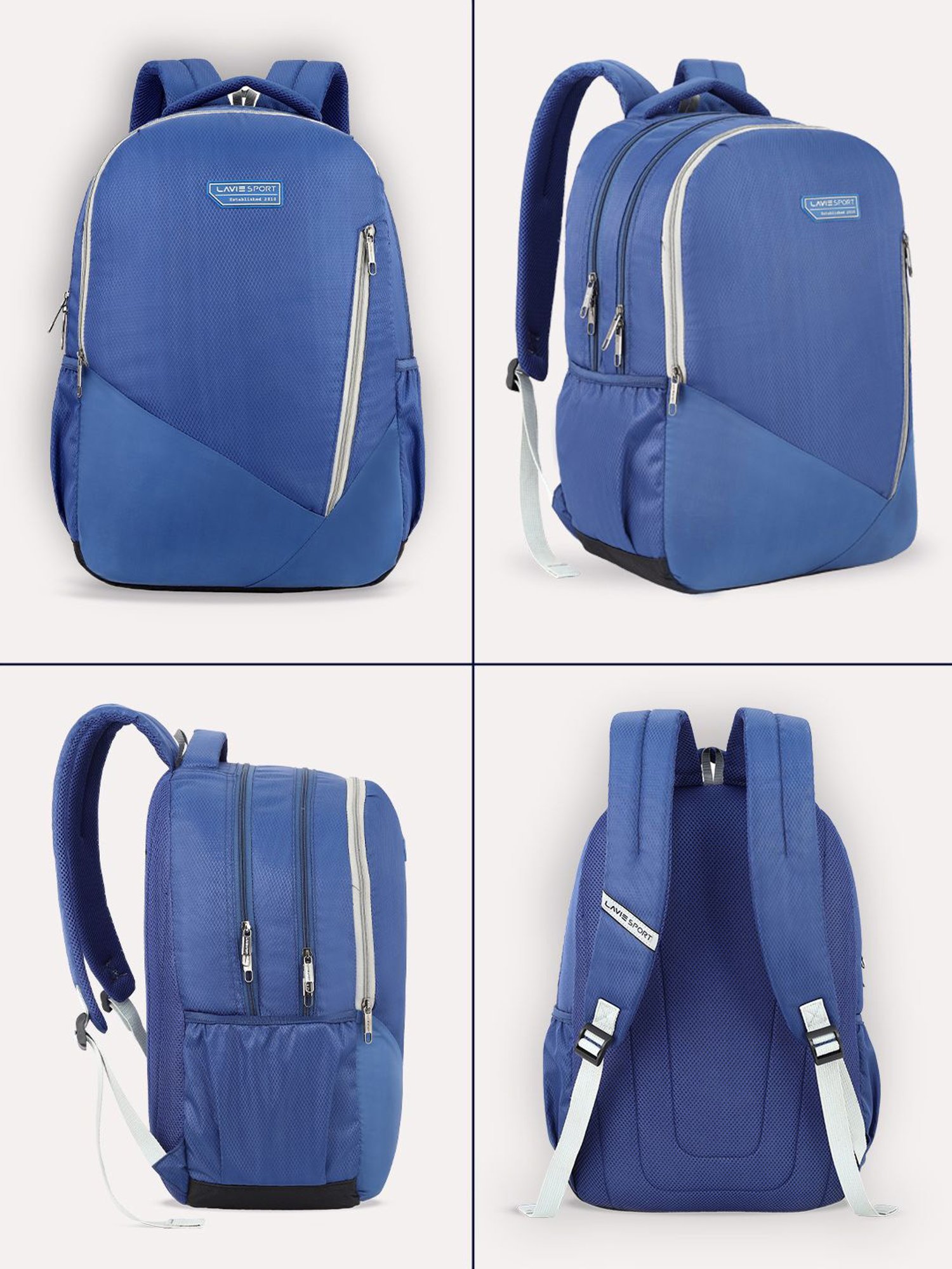 Lavie Sport Lozenge Pro 34L Laptop Backpack For Boys & Girls (Navy)