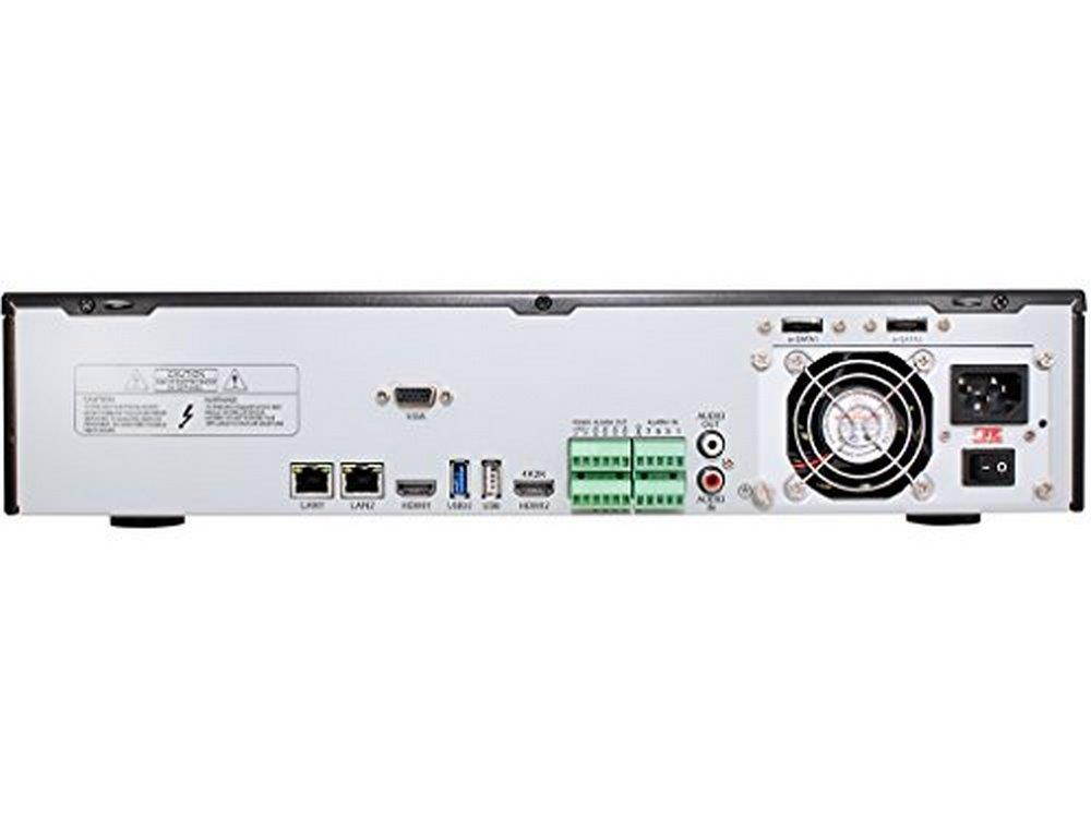 HDView (Business Series) HD 64 Channel Megapixel NVR, 4K HDMI Video Output, Up to 5M IPC, Dual HDMI Ports, Dual LAN Ports, 64CH Audio and Alarm, ONVIF, Support 8 Hard Drives, Commercial Grade