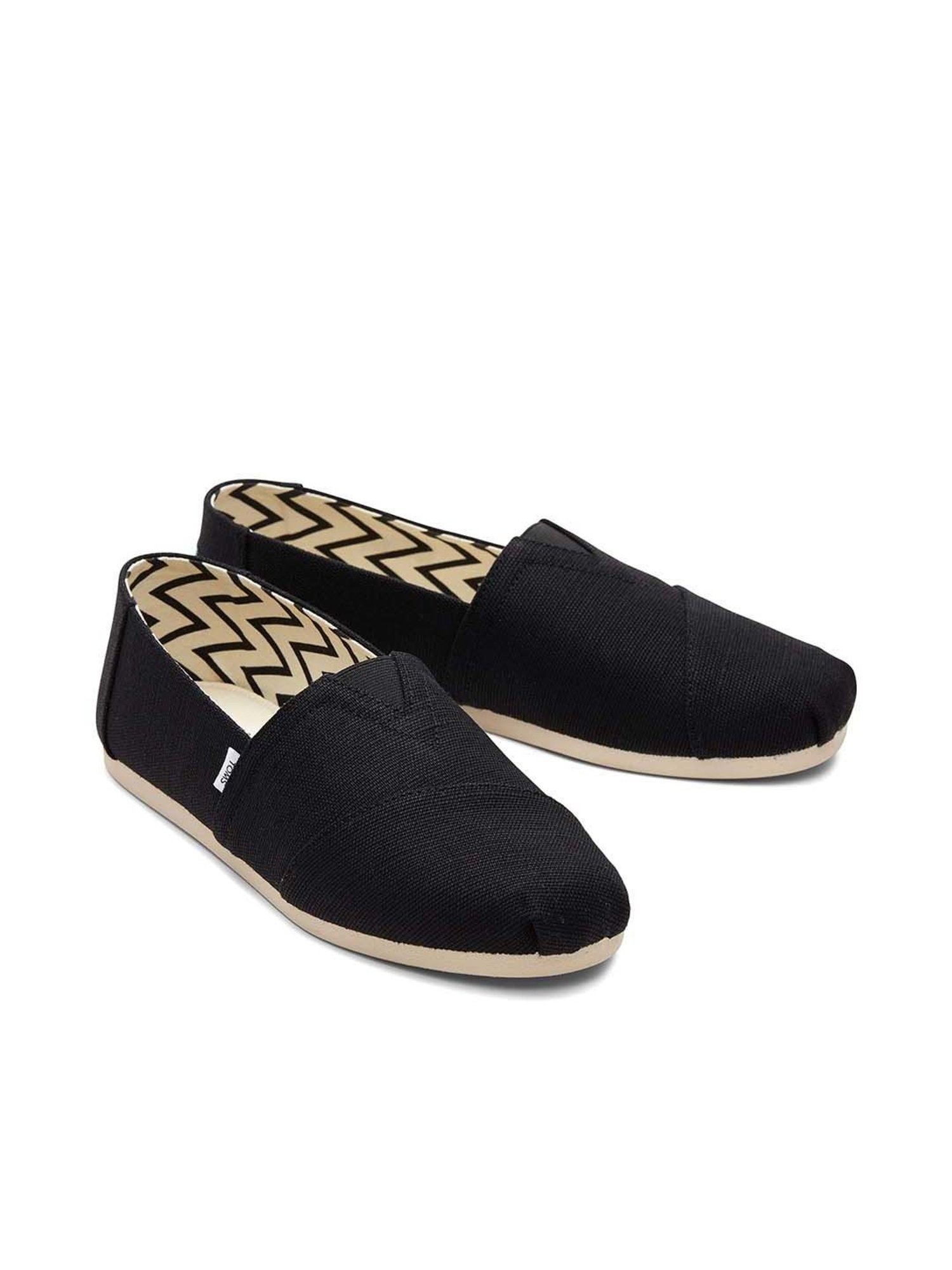 TOMS Heritage Men's Black Espadrille Shoes