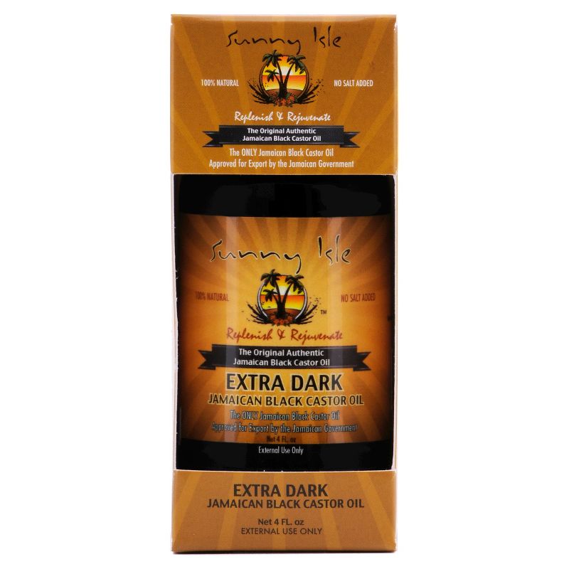 Sunny Isle Extra Dark Jamaican Black Castor Oil - 4 fl oz