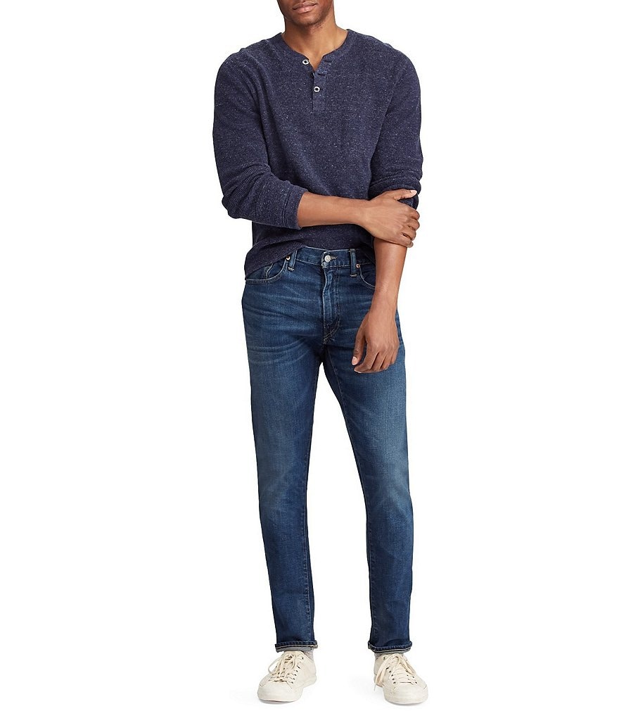 Lacoste Slim-Fit 5-Pocket Stretch Denim Jeans