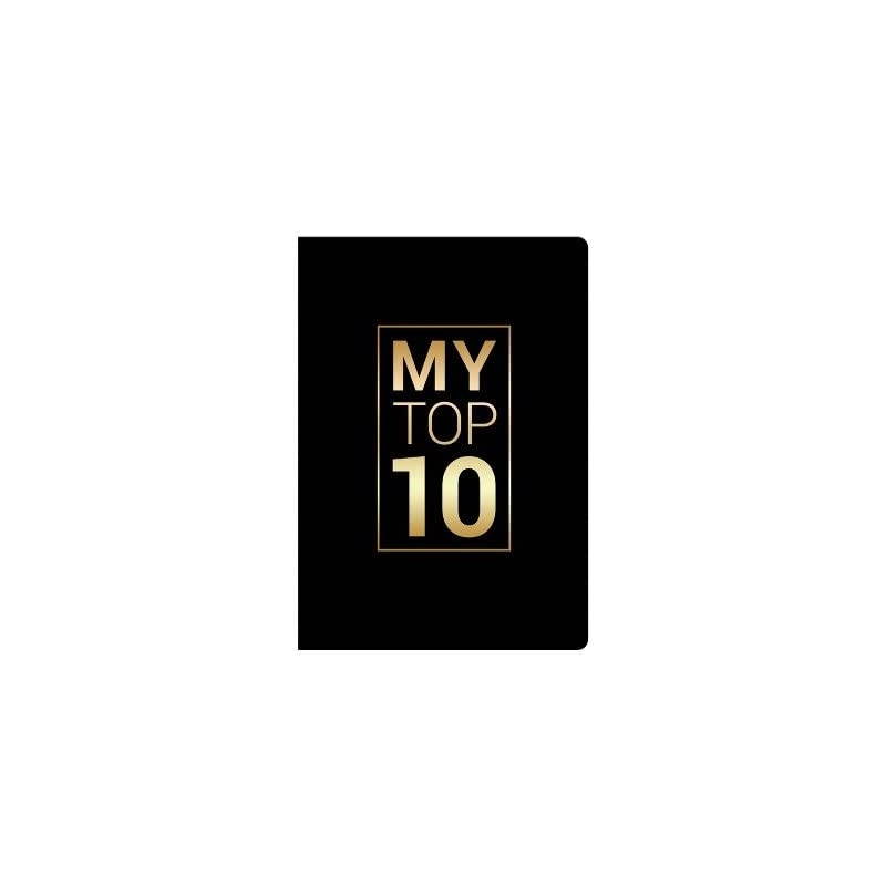 My Top 10 Activity Journal  Black