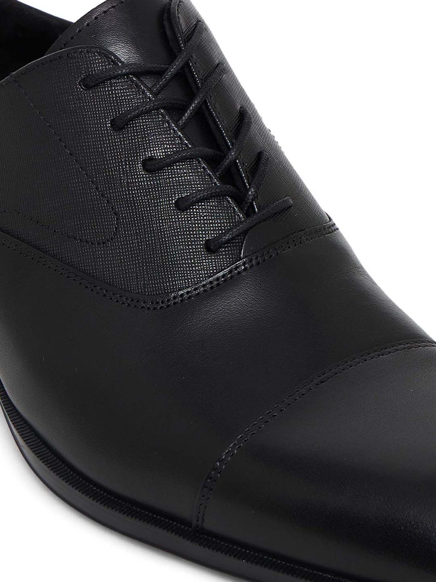 Aldo Men's Black Derby Shoes