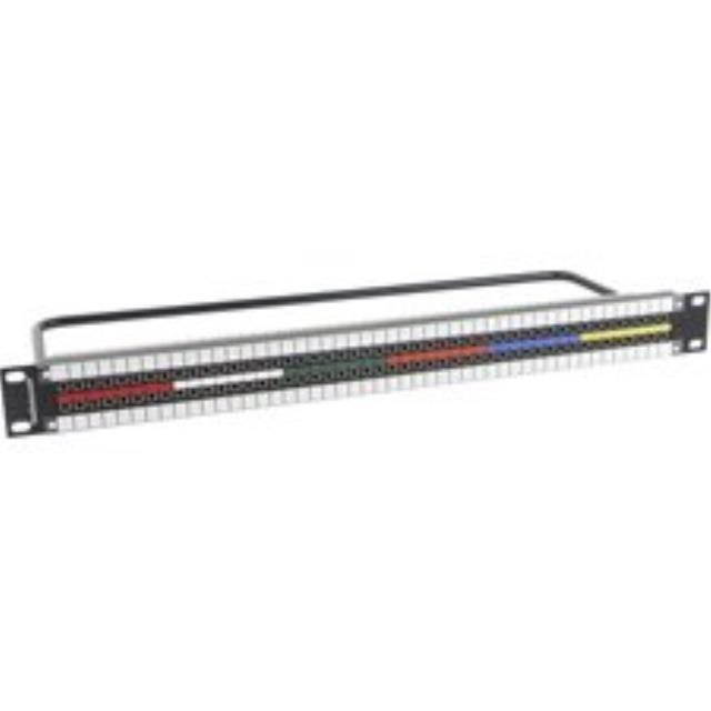Patch Panels 1RU, 2X48 V-PBAY NORM, TERMINATED