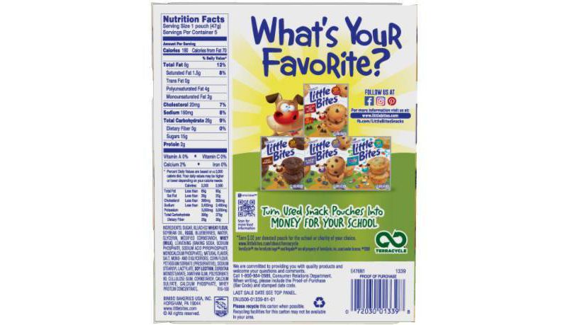 Entenmann's Little Bites Blueberry Muffins - 8.25oz