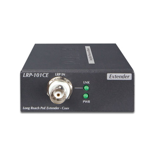 Planet LRP-101C-KIT 1-Port Long Reach PoE Over Coax Extender Kit (LRP-101CH + LRP-101CE)