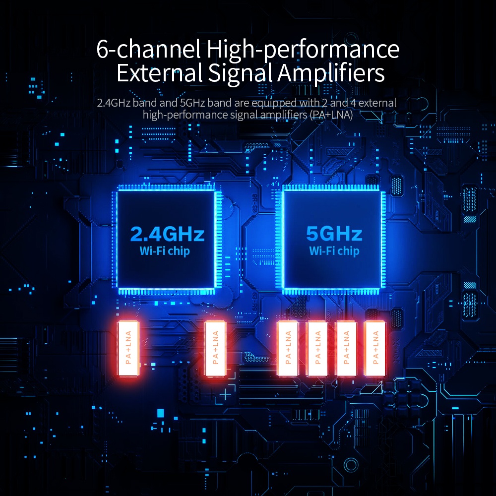 Xiaomi AIoT AX3600 Router Wifi6 Gigabit 2976Mbs Dual-Band WiFi Router WiFi Signal Amplifier with 6 High Gain Antennas