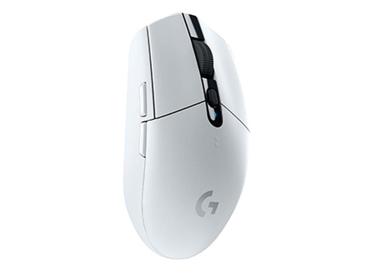 Logitech G304 Lightspeed Wireless Gaming Mouse 6 Programmable Keys 12000DPI Support USB Interface Windows/Mac OS- Black