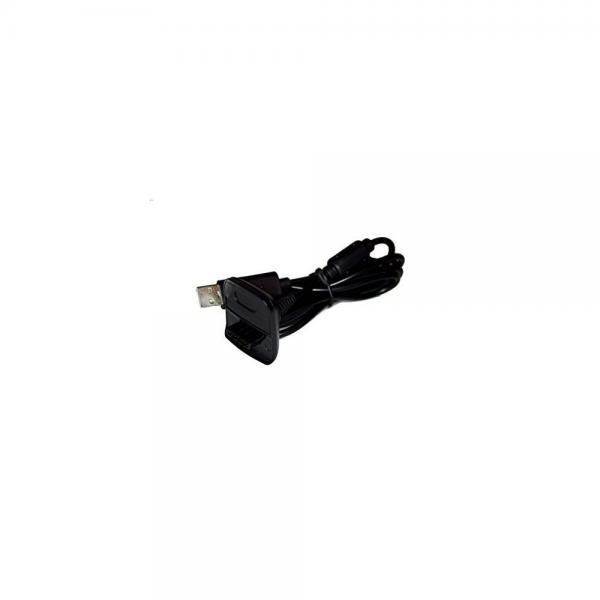 XBox 360 Controller Play and Charge Cable Replacement - Black - by Mars Devices