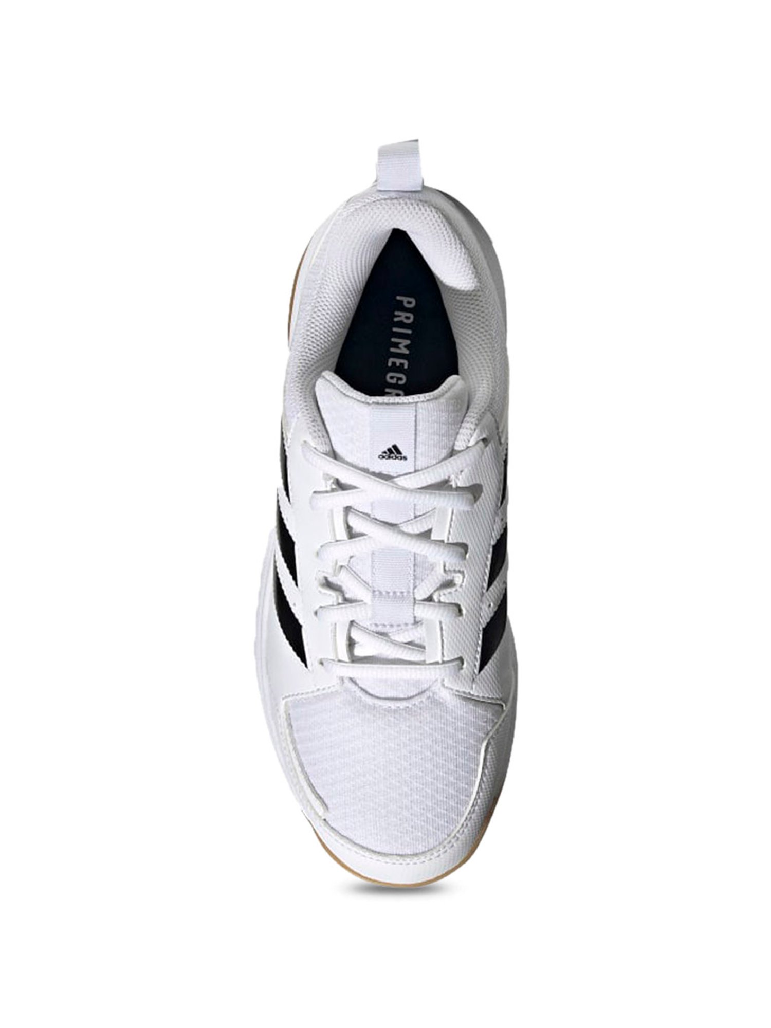 Adidas Women's Ligra 7 White Indoor Court Shoes