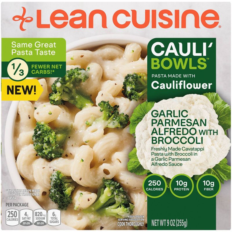 Lean Cuisine Garlic Parmesan Cavatappi with Broccoli Cauliflower Pasta - 9oz