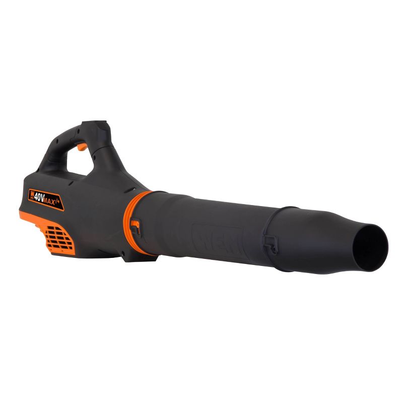 WEN 40410 40V Max Lithium-Ion 480 CFM Brushless Leaf Blower with 2Ah Battery & Charger