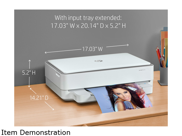 HP ENVY 6055e All-in-One Printer w/ 6 Months Free Ink through HP Plus