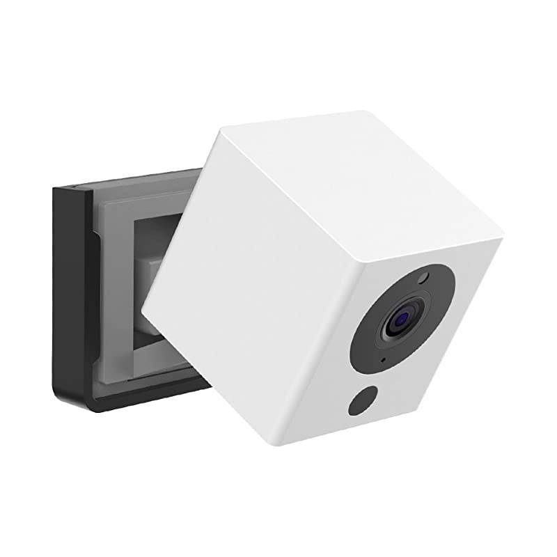 Quick Wall Mount Bracket for Wyze Cam 1080p HD Camera and iSmart Alarm Spot Camera 1 Pack Black