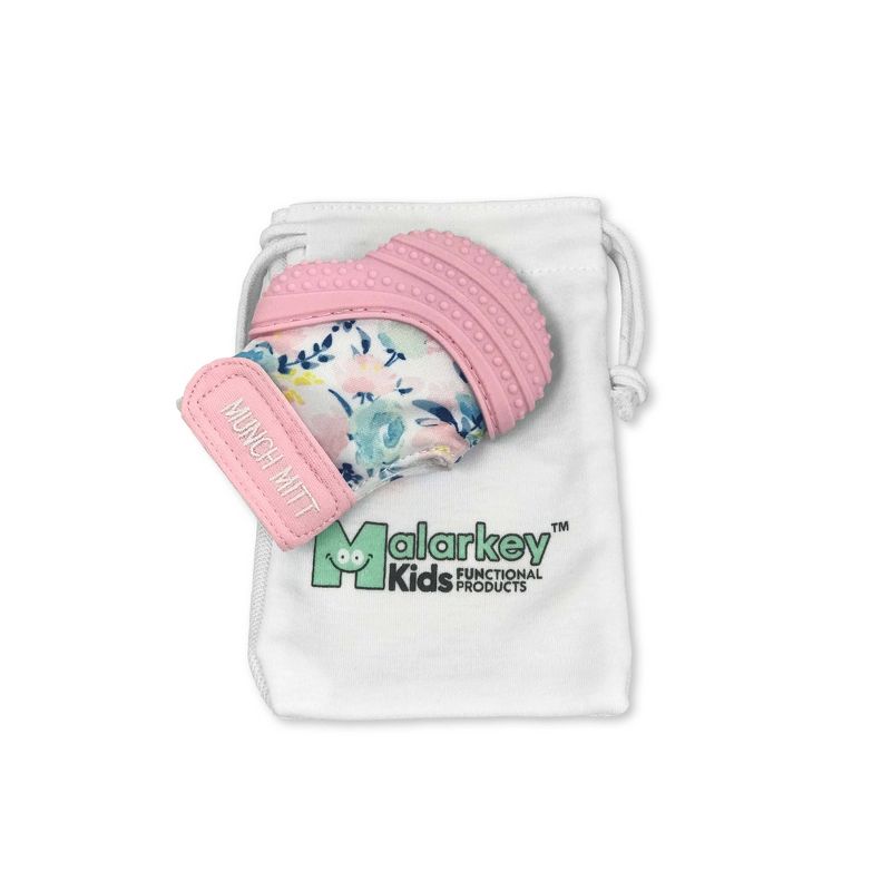 Marlarkey Kids' Munch Mitt - Pink Floral