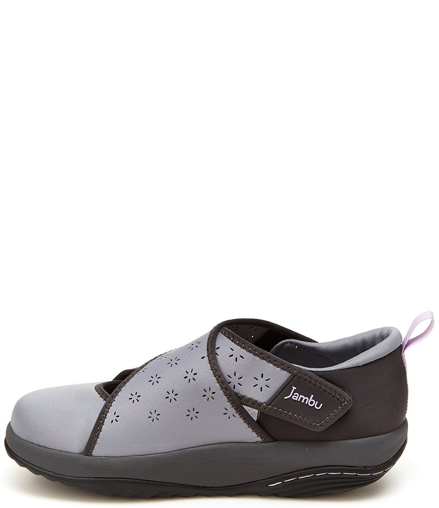 Jambu Millie Eco Vegan Cross Band Strap Slip-On Wedge Sneakers